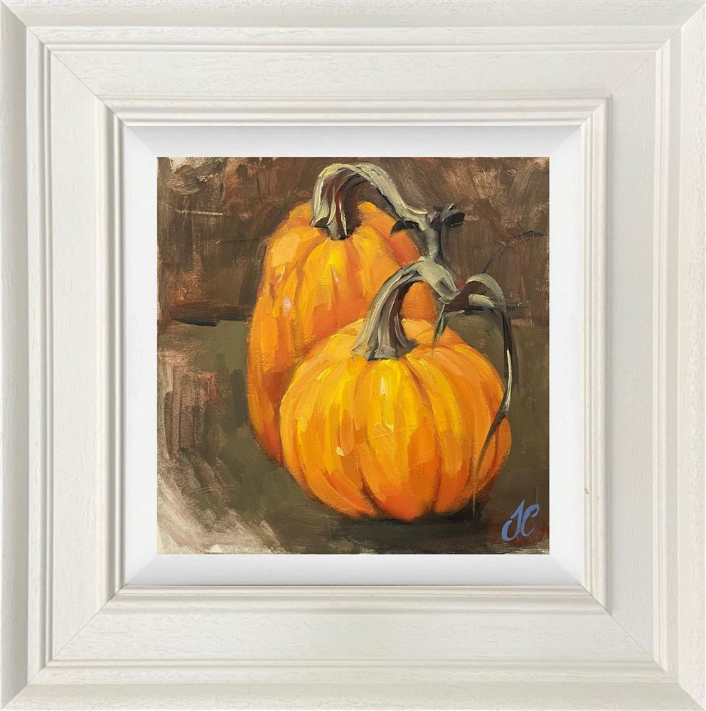 Joss Clapson -  'Pumpkin Patch' - Framed Original Art