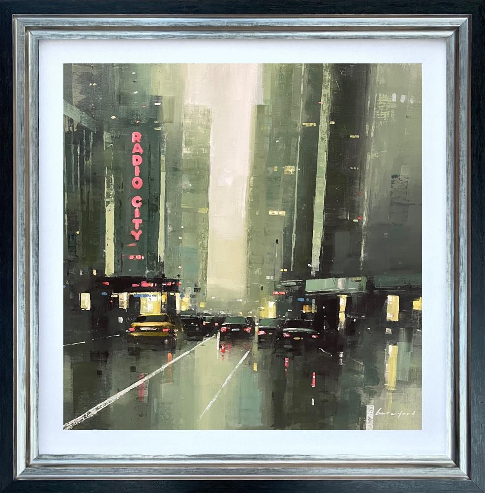 Mark Beresford - 'Radio City' - Framed Original Artwork