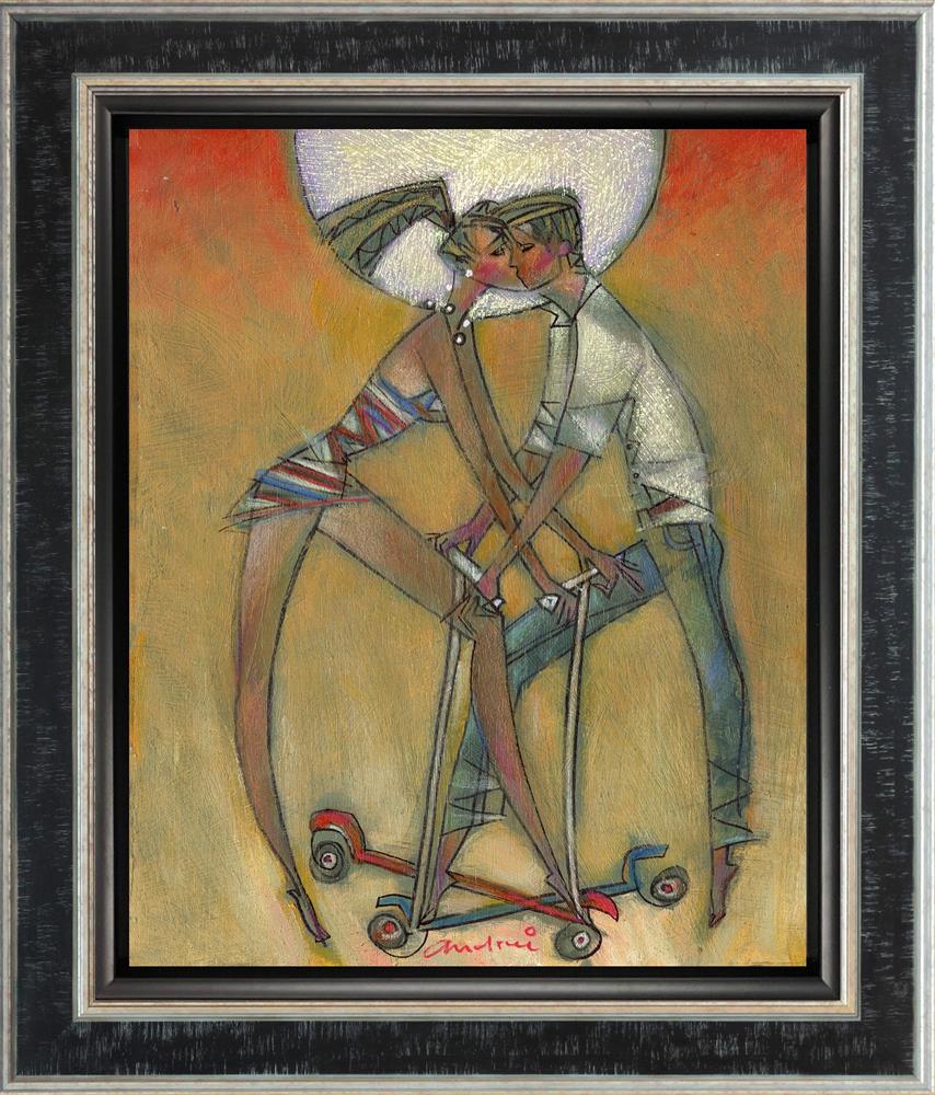 Andrei Protsouk - 'Razors' - Framed Original Art