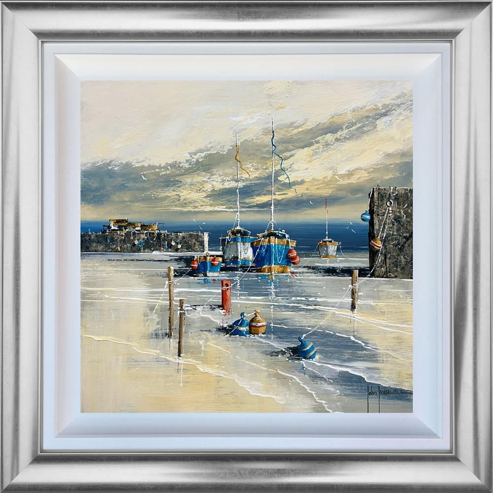 John Horsewell - 'Salt-Stained Stillness' - Framed Original Artwork