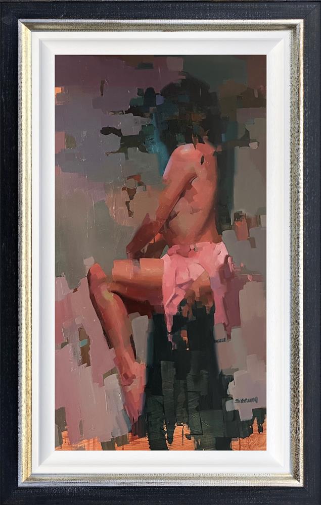 Shaun Othen - 'Seated Nude LXXIII' - Framed Original Art