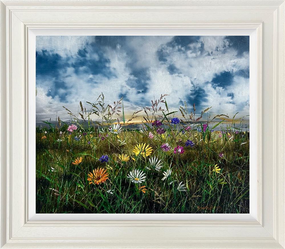 Kimberley Harris - 'Serenade Of Summer' - Framed Original Art