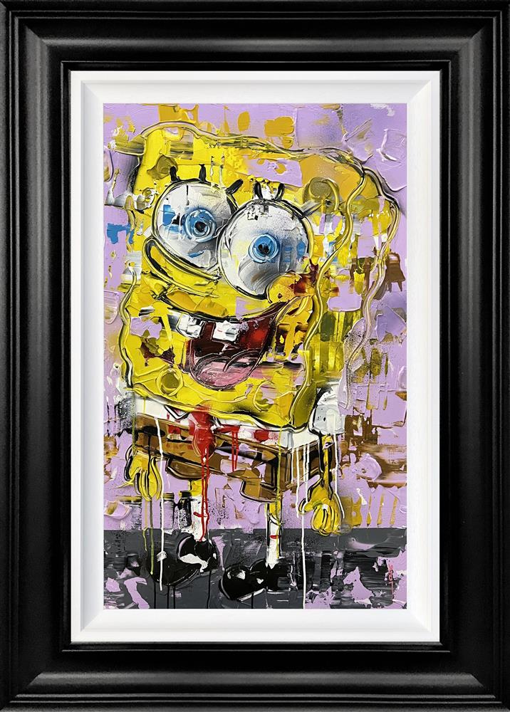 Jessie Foakes - 'Sponge B'  Framed Original Artwork