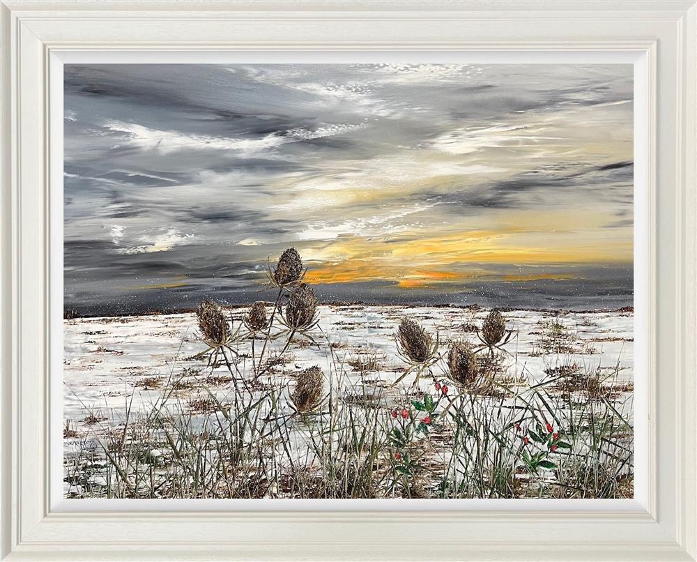 Kimberley Harris - 'Sun- Kissed Winters' - Framed Original Art