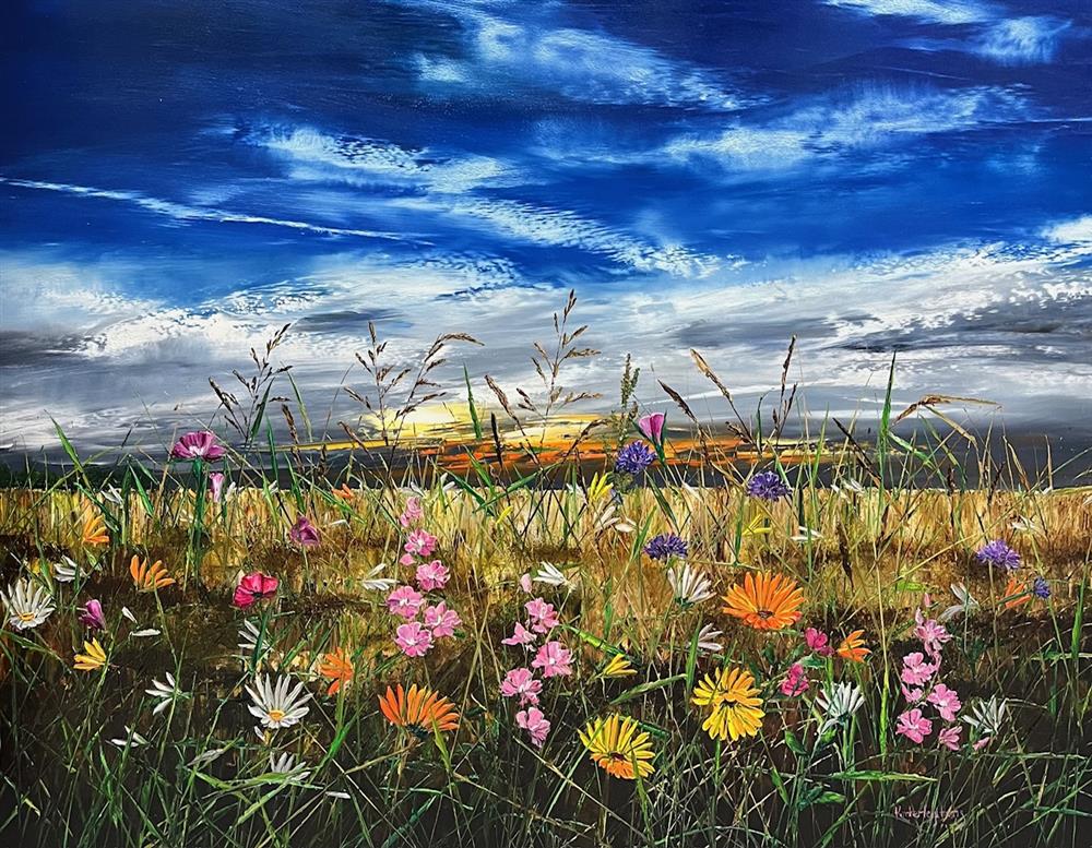 Kimberley Harris - 'Sunrise Meadows' - Studio Edition Canvas