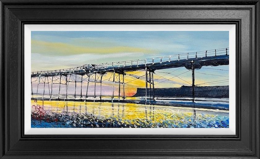 Nigel Cooke - 'Sunset Reflections' - Framed Original Artwork