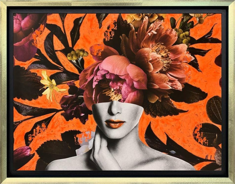 Chuck - 'Tangerine Orange' - Framed Original Art