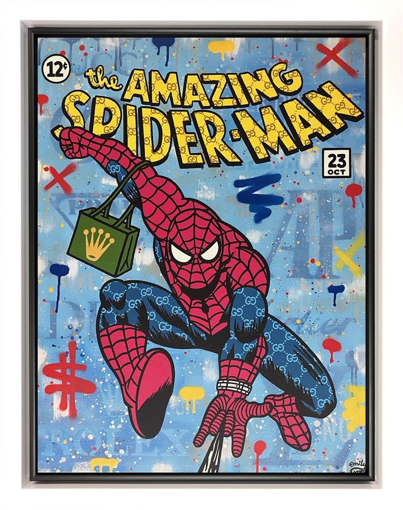 Emily Crook - 'The Amazing Spider-man' - Framed Original Art