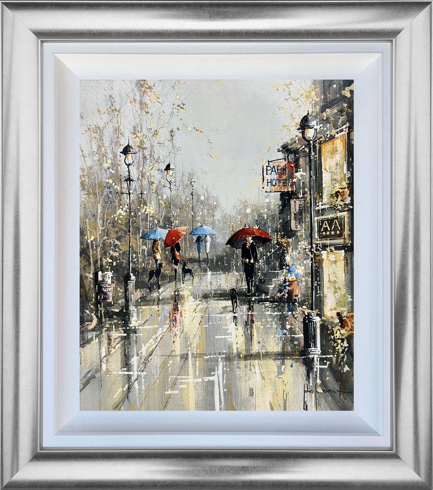 John Horsewell - 'The Book Shop - Deluxe' - Framed Original Artwork