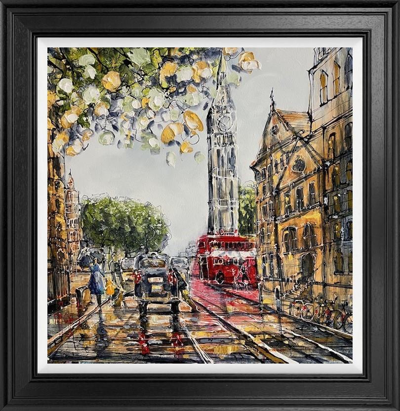 Nigel Cooke - 'The Bus Home' - Framed Original Artwork