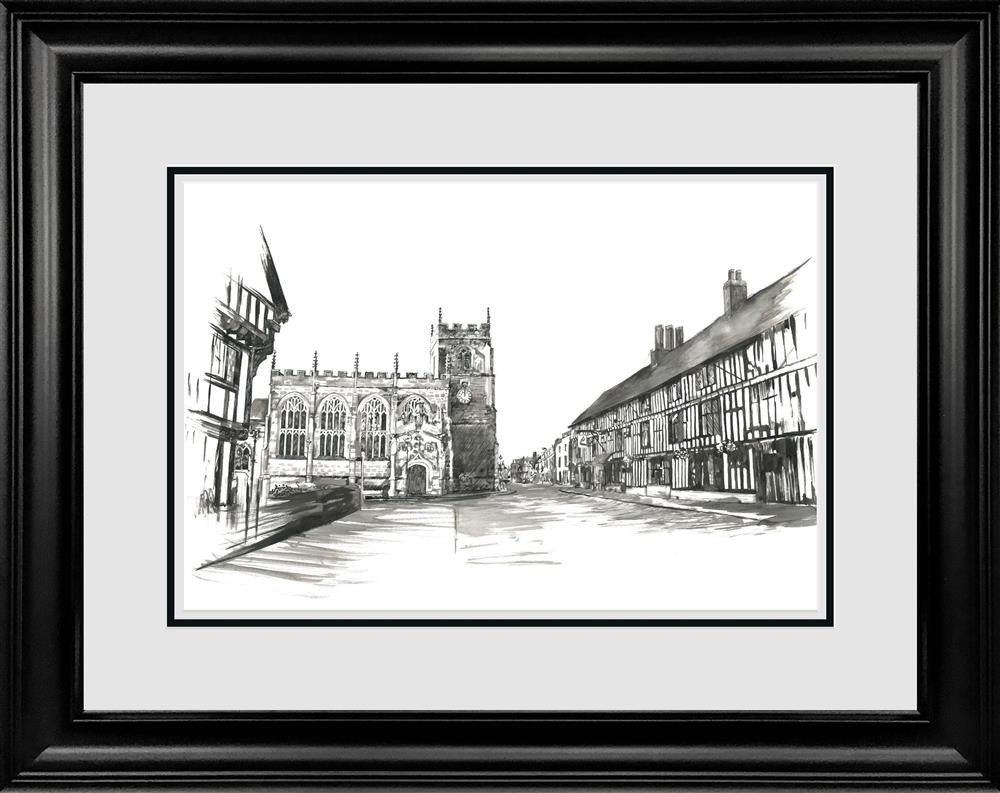 Scott Tetlow - 'The Chapel' - Framed Original Art