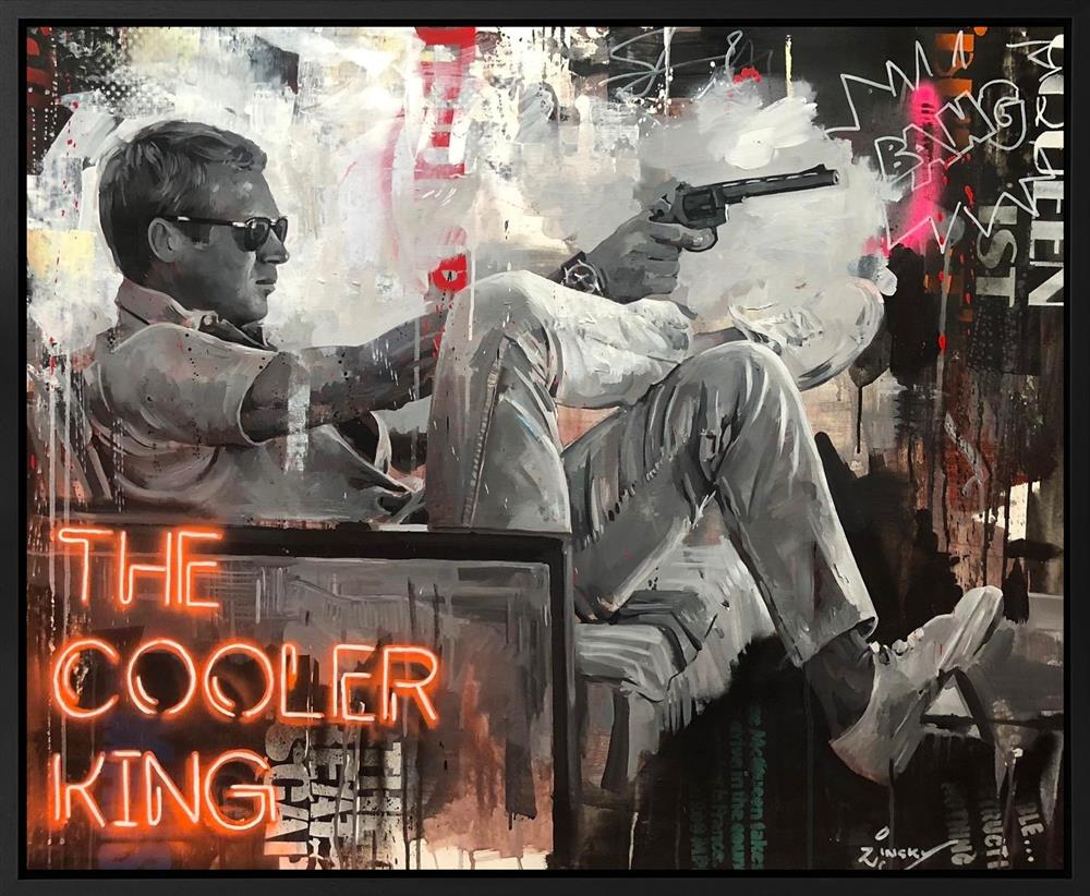 Zinsky - 'The Cooler King' - Framed Original Artwork