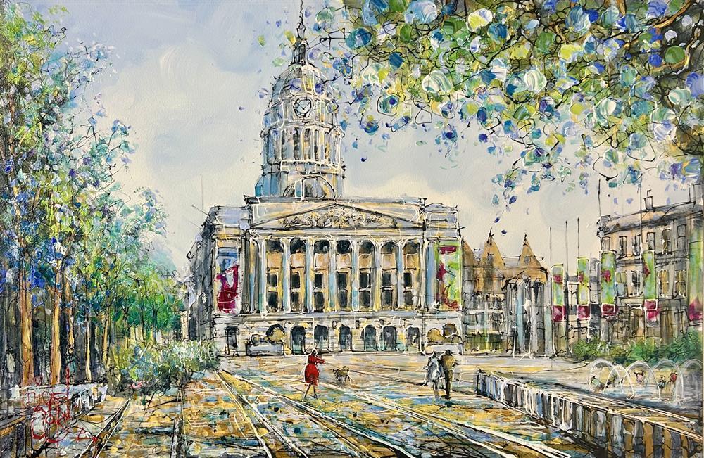 Nigel Cooke - 'The Council House'  - Framed Limited Edition