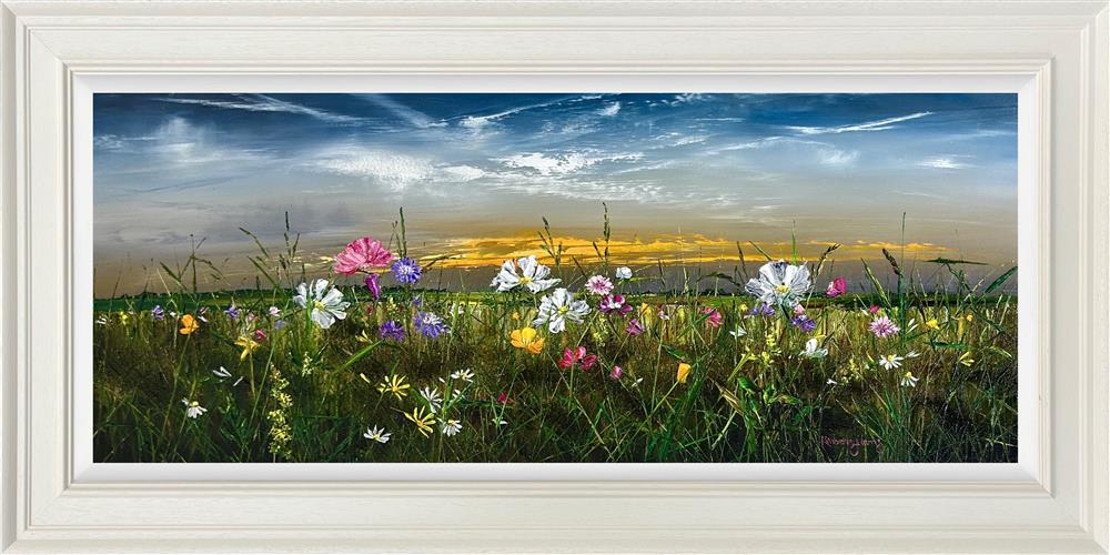 Kimberley Harris - 'The Forgotten Blooms' - Framed Original Art