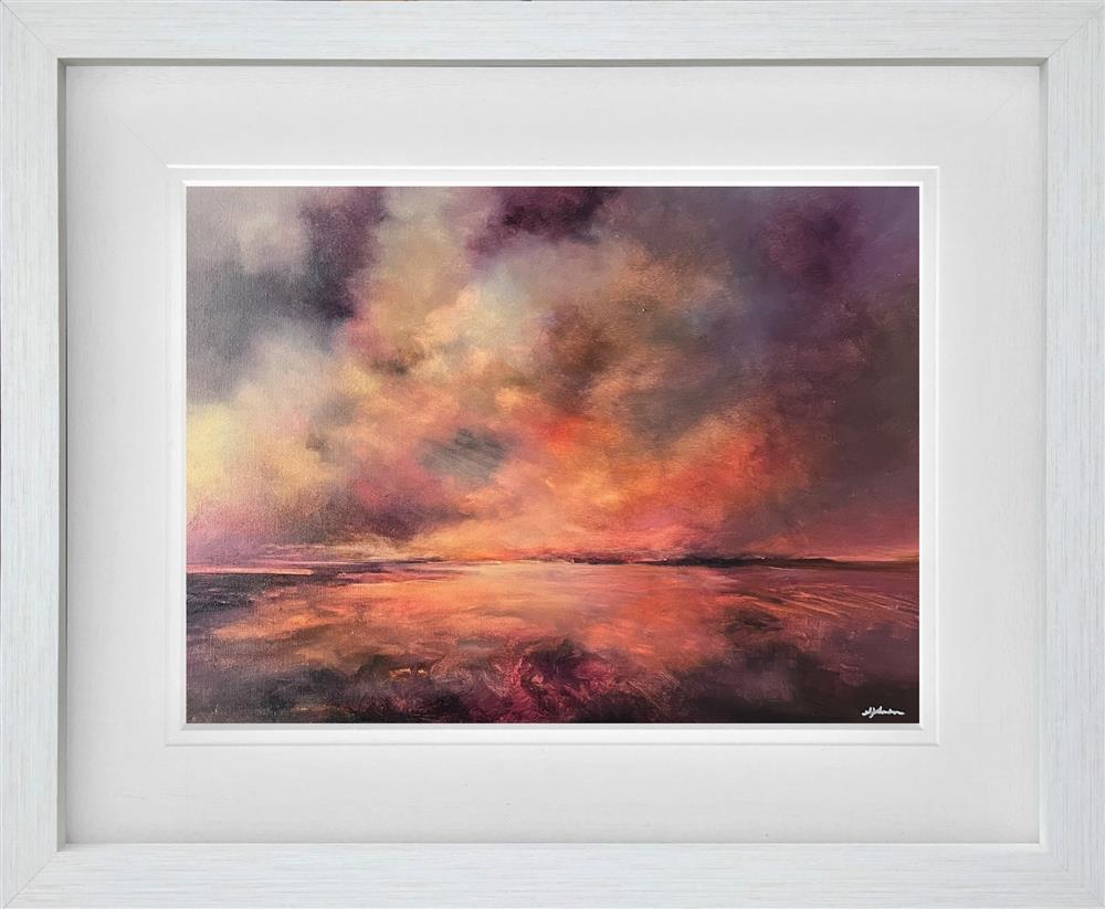 Alison Johnson - 'The Last Light' - Framed Original Artwork