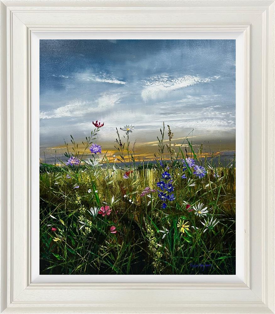 Kimberley Harris - 'The Meadow's Edge' - Framed Original Art