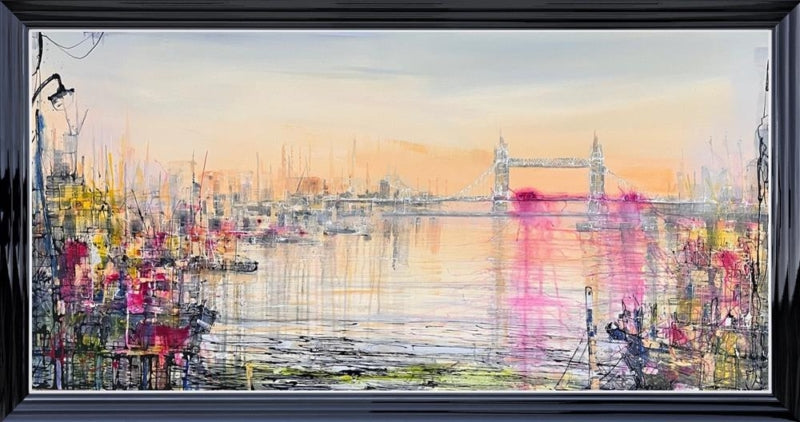 Nigel Cooke - 'The Thames Reflections' - Original Artwork