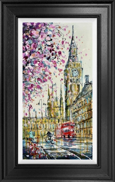 Nigel Cooke - 'The Timeless Tower' - Framed Original Artwork