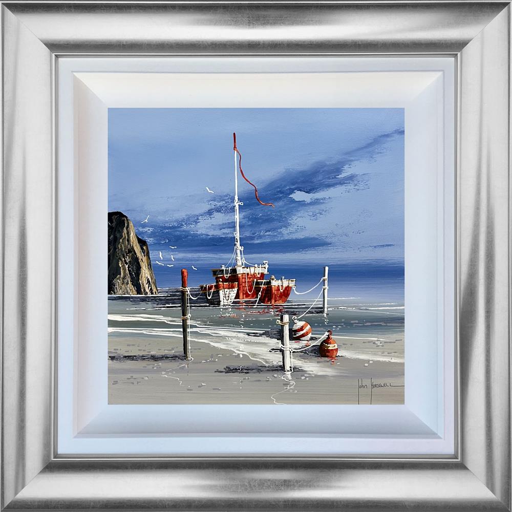 John Horsewell - 'The Waiting Tide' - Framed Original Artwork