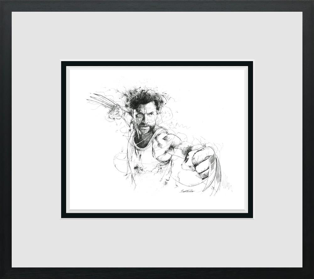 Scott Tetlow - 'The Wolverine' - Miniature - Framed Limited Edition Print