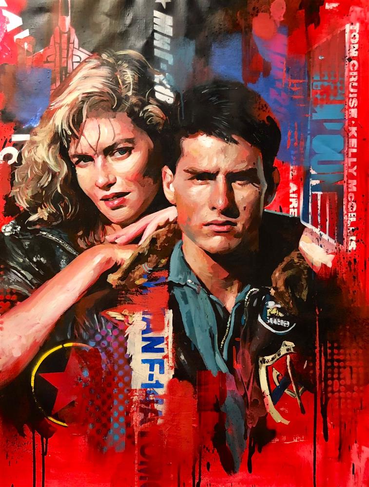 Zinsky - 'Top Gun' - Framed Original Artwork