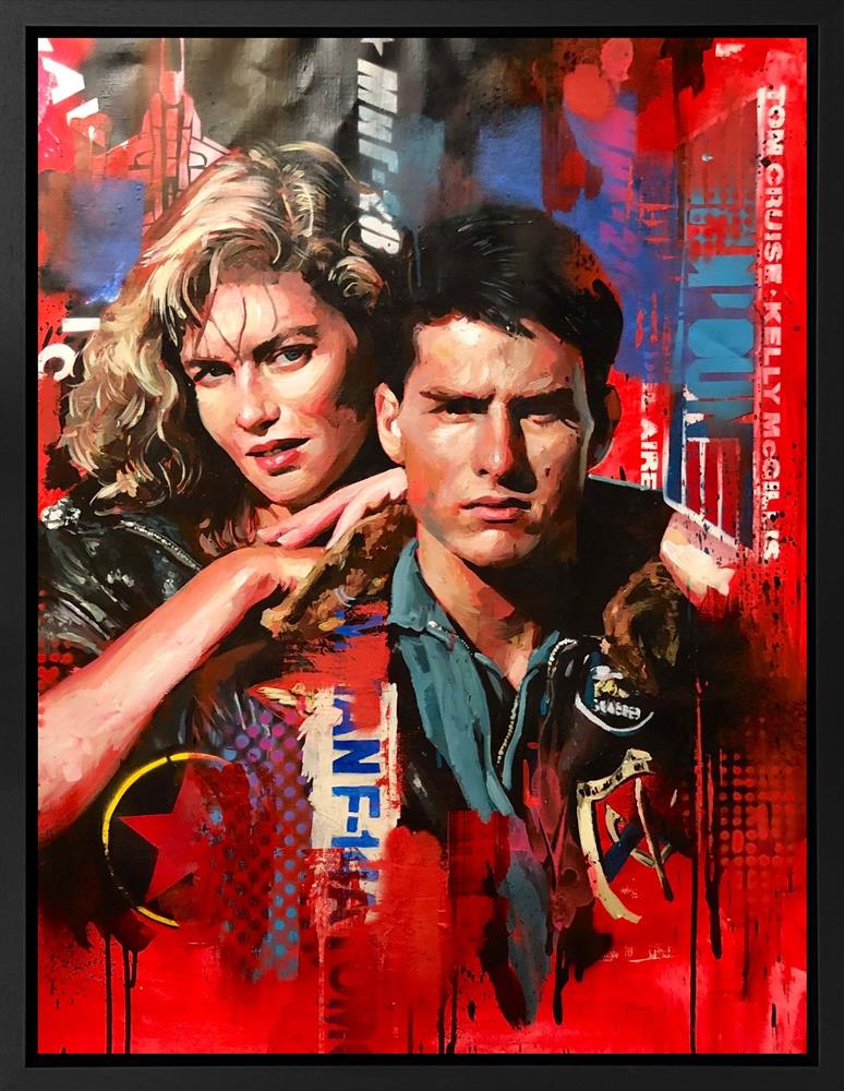 Zinsky - 'Top Gun' - Framed Original Artwork