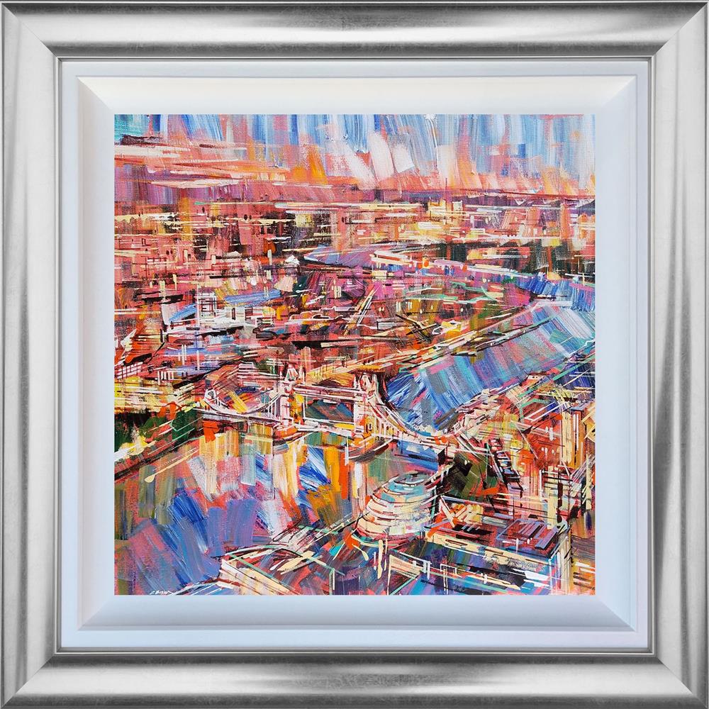 Colin Brown - 'Tower Glow' - Framed Original Art