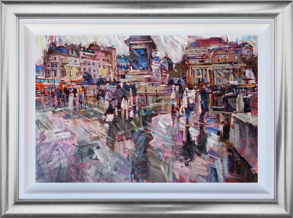 Colin Brown - 'Trafalgar Reflections' - Framed Original Art