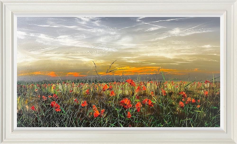 Kimberley Harris - 'Tranquil Horizon' - Framed Original Art