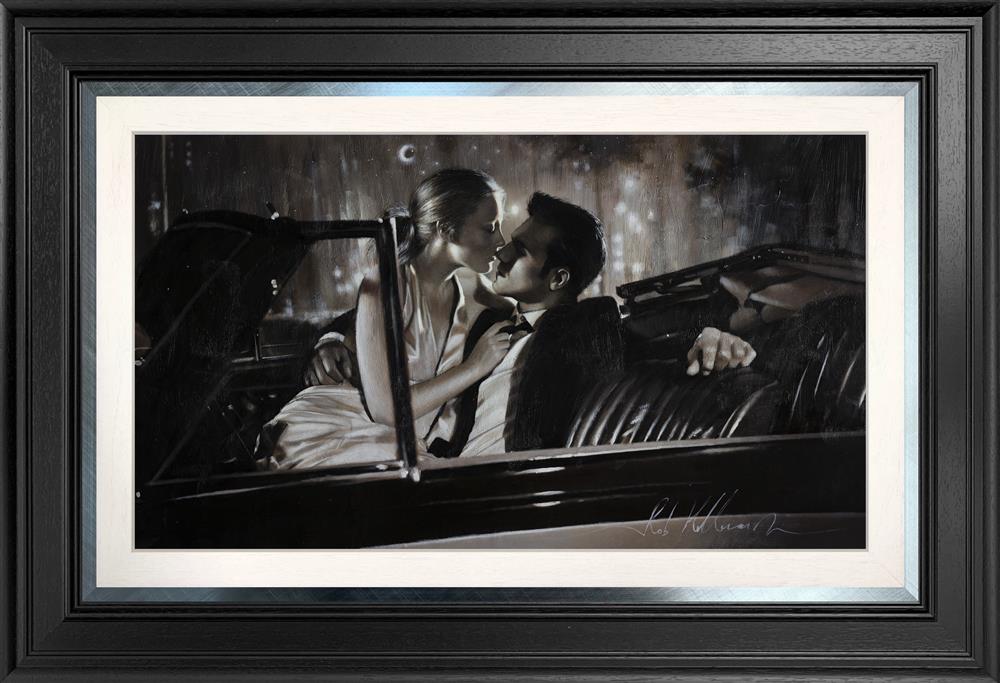 Rob Hefferan - 'True Romance I - Moonlight Lovers Series' - Framed Original Artwork