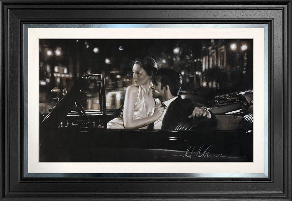 Rob Hefferan - 'True Romance II - Moonlight Lovers Series' - Framed Original Artwork