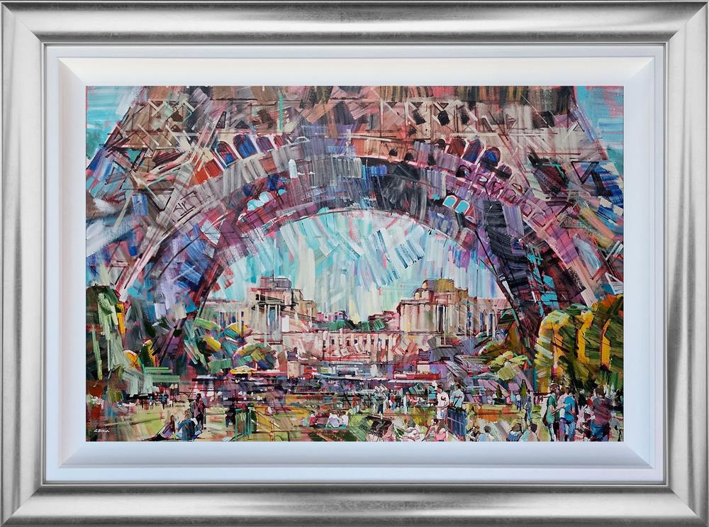 Colin Brown - 'Under The Monument' - Framed Original Art