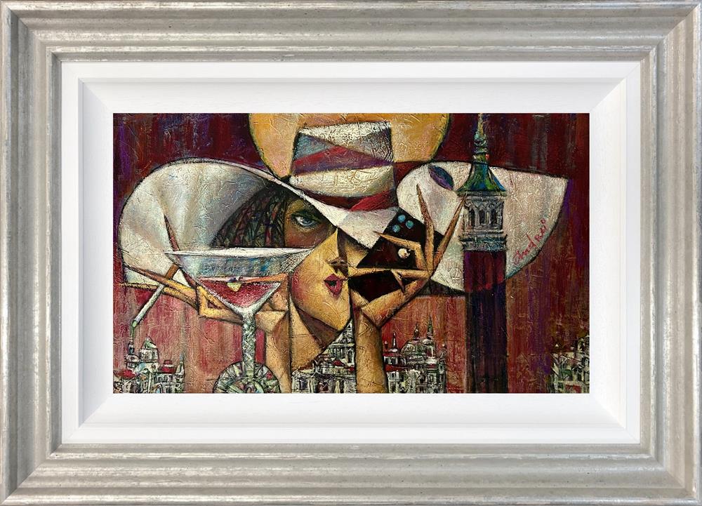 Andrei Protsouk - 'Venice City Life' - Framed Original Artwork