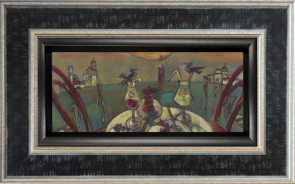 Andrei Protsouk - 'Venice For Two' - Framed Original Artwork