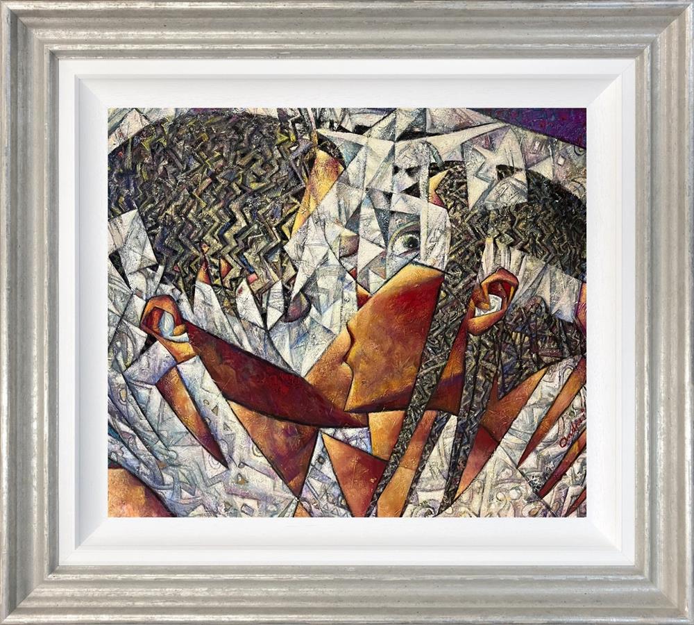 Andrei Protsouk - 'Vertical Reality' - Framed Original Art