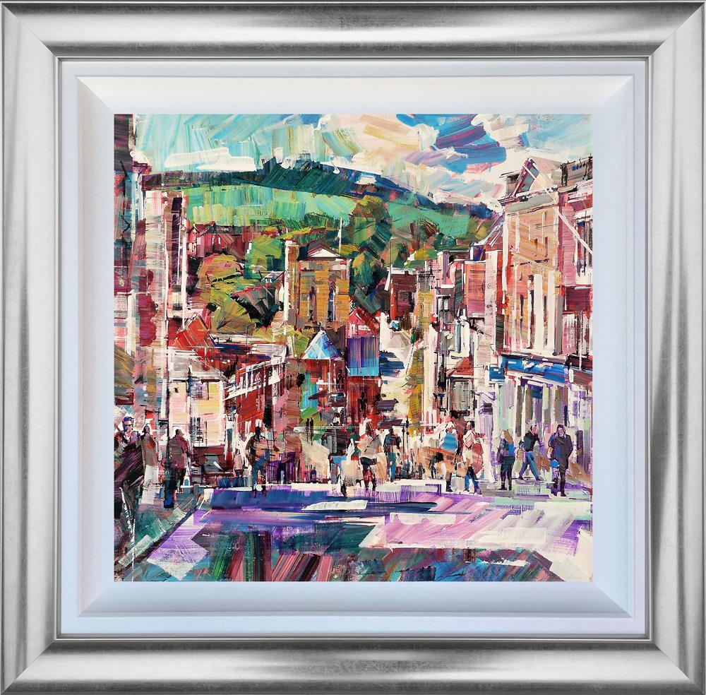 Colin Brown - 'Walking Down The Hill' - Framed Original Art