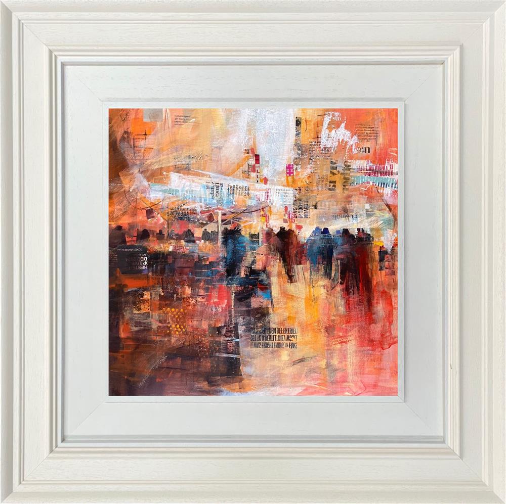 Ed Robinson - 'West End Market'  - Framed Original Artwork