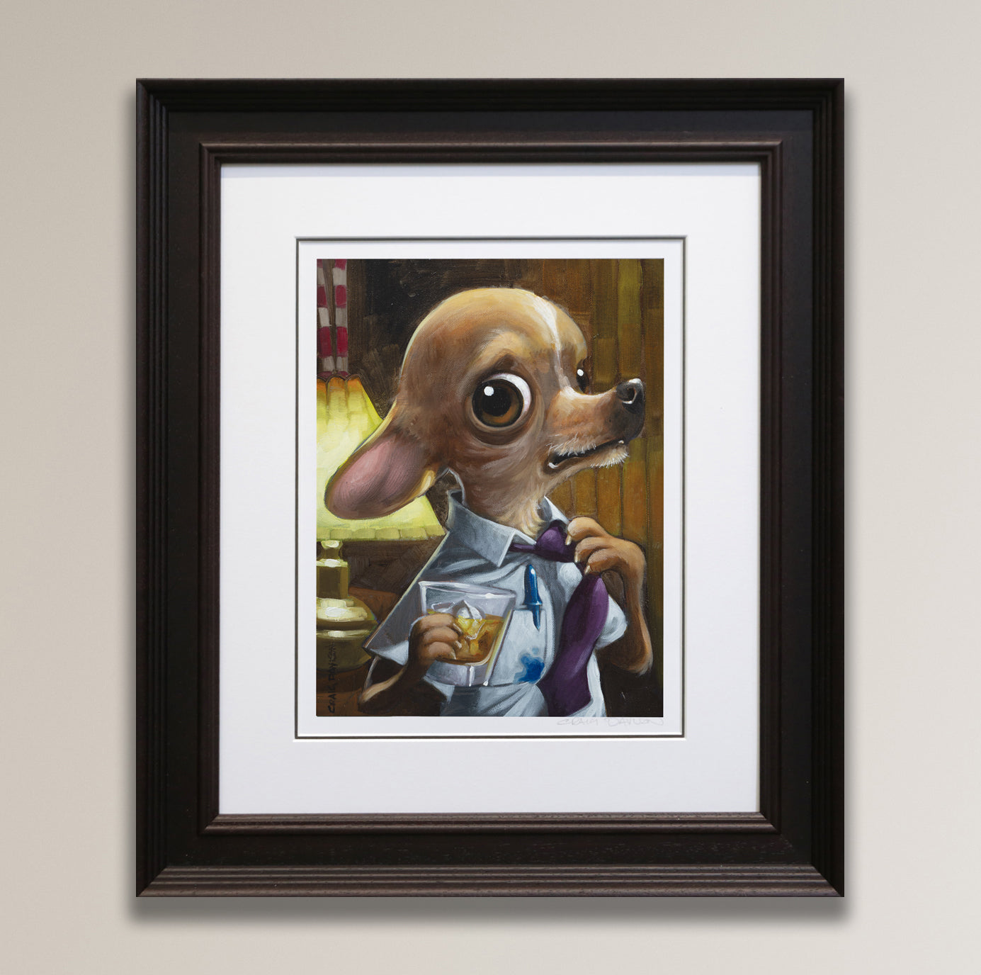 Craig Davison  - 'What A Week'- Framed Limited Edition