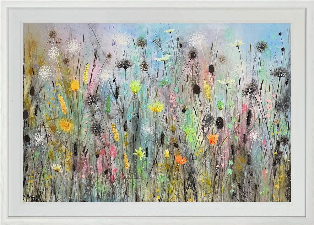 Jo Starkey- 'Wildflower Heaven' - Framed Original Artwork