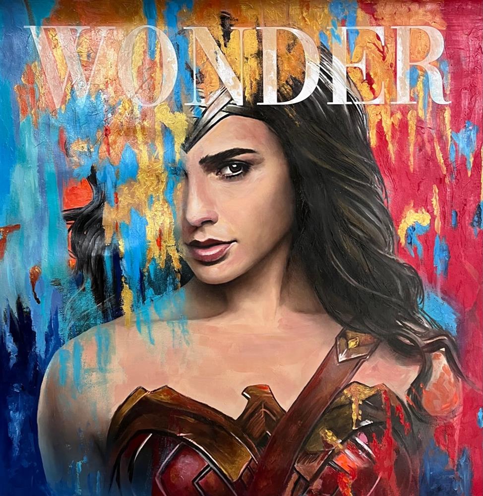 Sannib - 'Wonder' - Framed Original Art