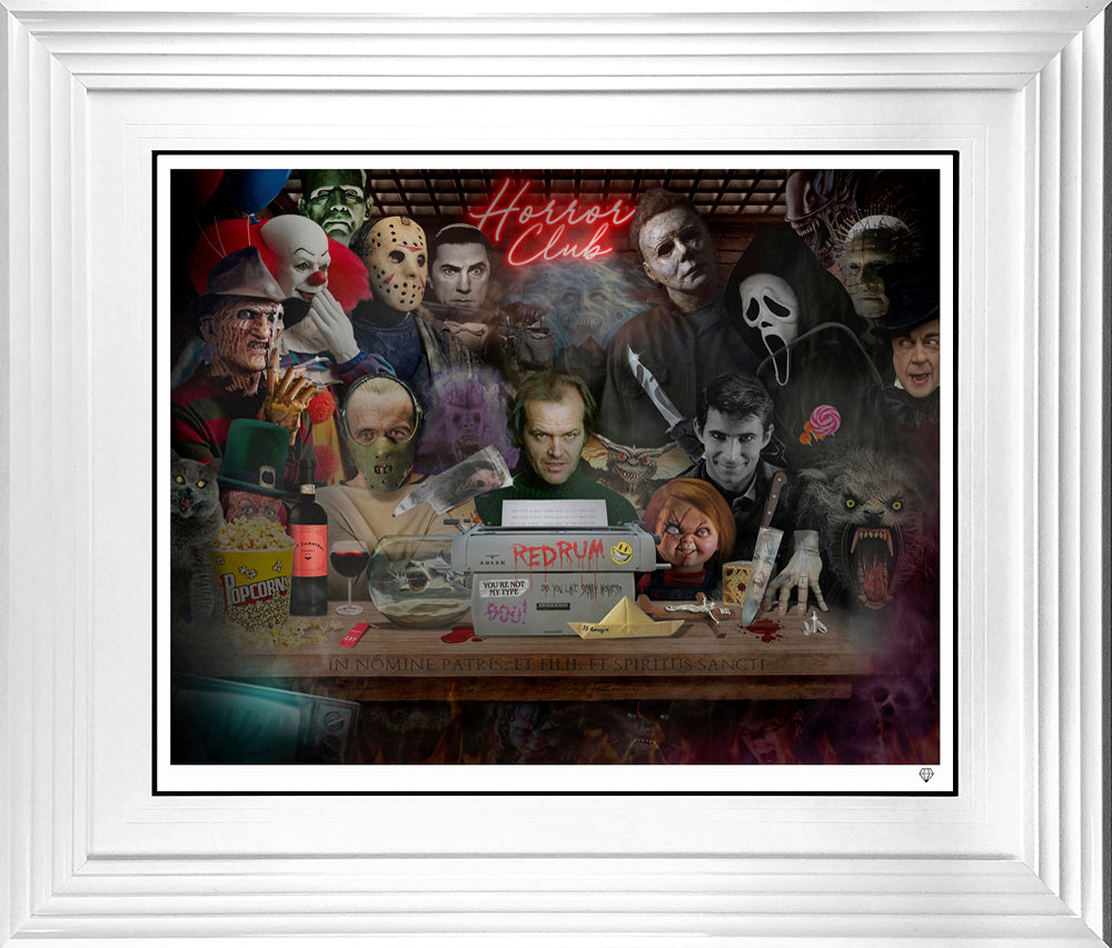 JJ Adams - 'Do You Like Scary Movies?' - Framed Limited Edition