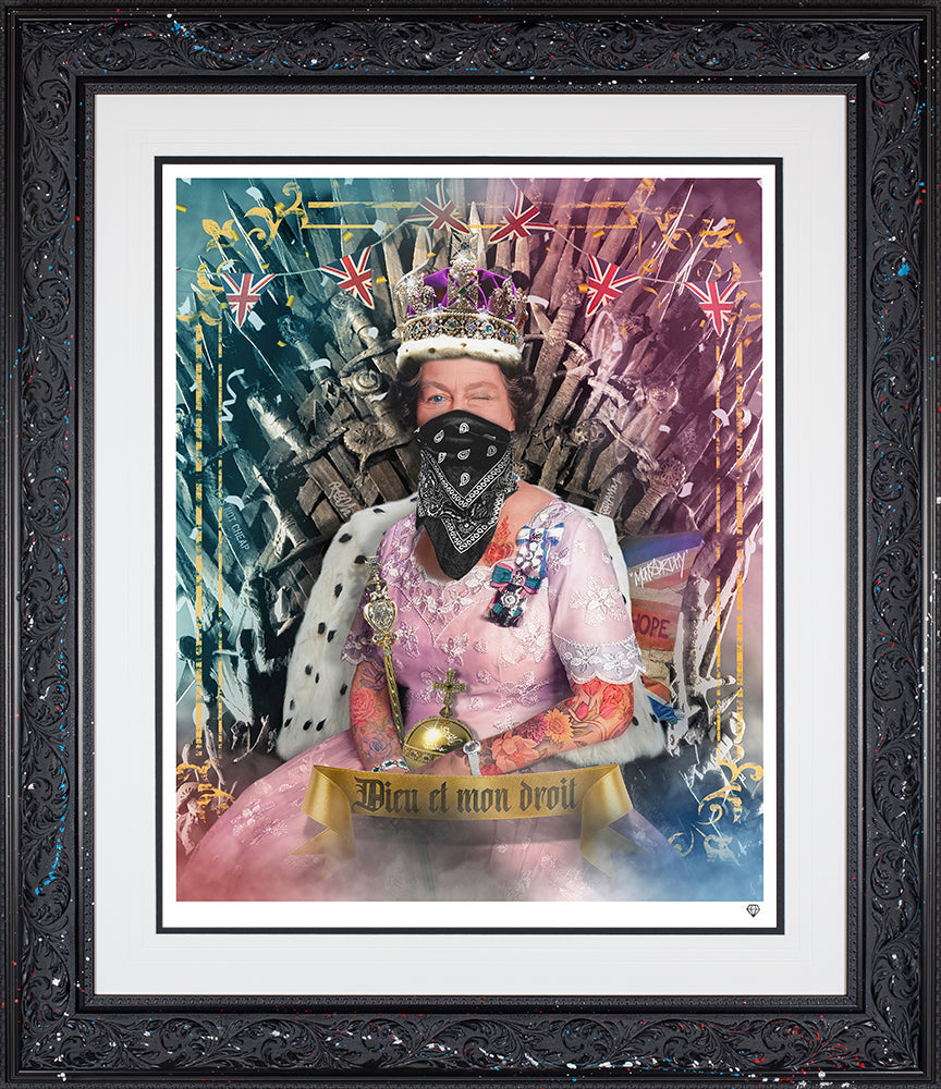 JJ Adams - 'Queen Of Thrones' - Framed Limited Edition