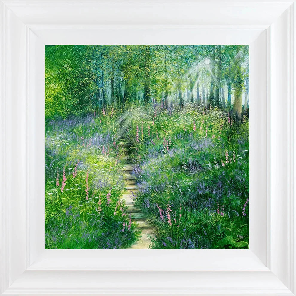 Heather Howe - 'The Woodland Garden' - Framed Limited Edition Print