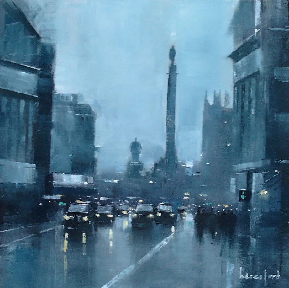 Mark Beresford - 'Regent Street At Dusk' - Framed Limited Edition