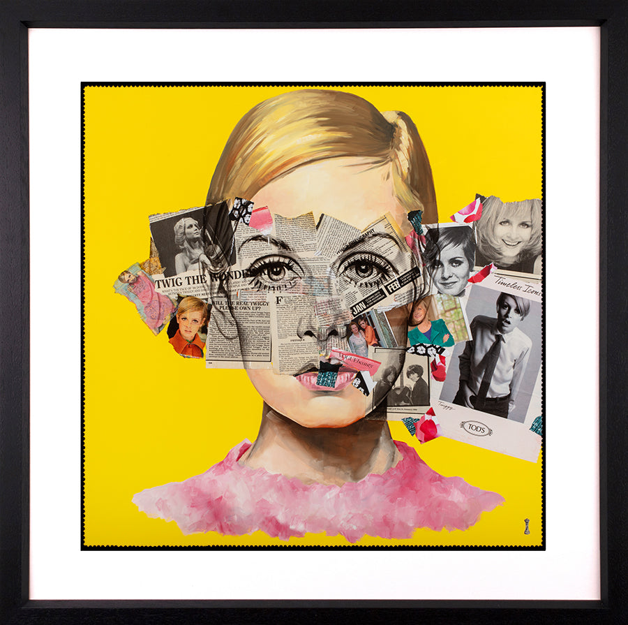 Chess - 'Timeless Twiggy' - Framed Limited Edition Print