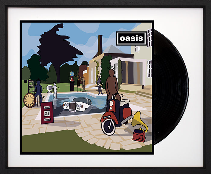 TBOY - 'Be Here Now' - Keith Harding Series - Framed Limited Edition