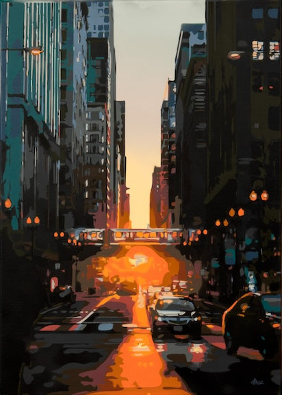 Marco Barberio - 'Chicagohenge 3' - Original Art