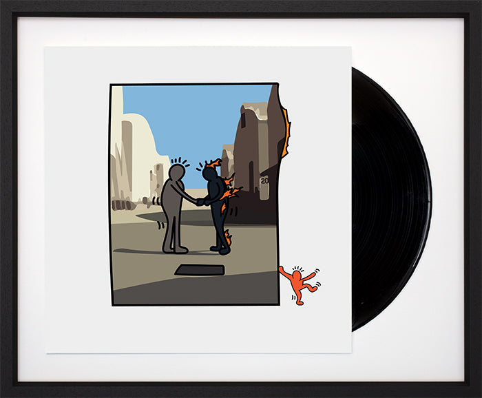 TBOY - 'Wish You Were Here' - Keith Harding Series - Framed Limited Edition- Pink Floyd