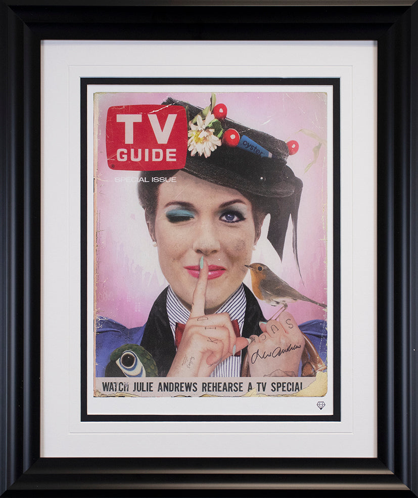 JJ ADAMS -  STOCK CLEARANCE - 'Spoonful Sugar - TV Special' -  Framed Limited Edition