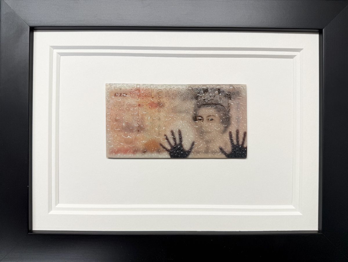 TBOY - 'R£fl£ction £10 Hands' - Currency Collection - Framed Limited Edition